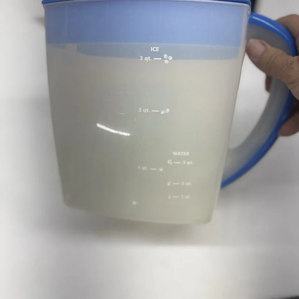 Mr Coffee Iced Tea Maker 3 Quart Replacement BLUE Rectangular Pitcher Only TM75